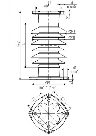 Изолятор ОТК 20-110